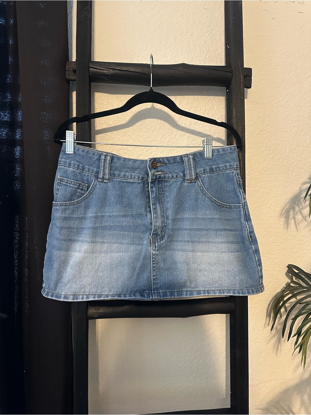 Sincerely Jules Light Blue Denim Mini Skirt